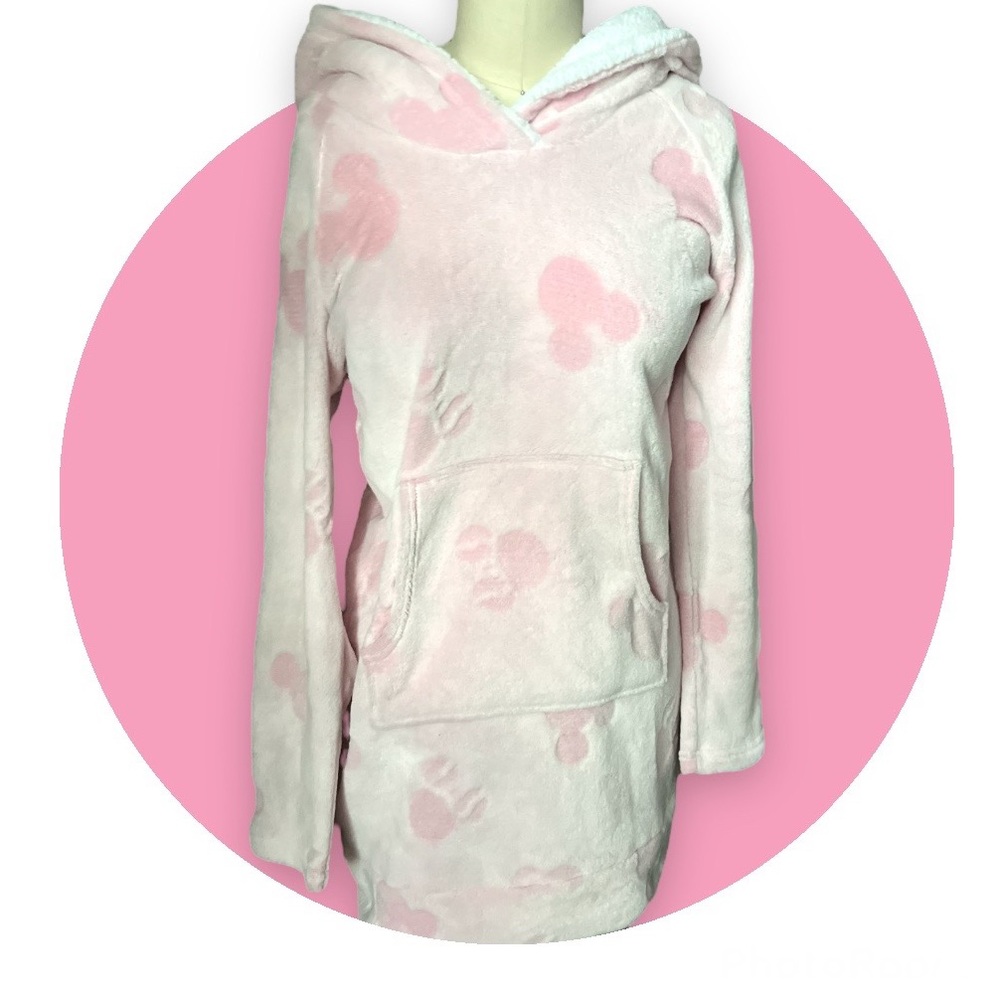 Disney Pink Mickey Mouse Pull-Over Robe